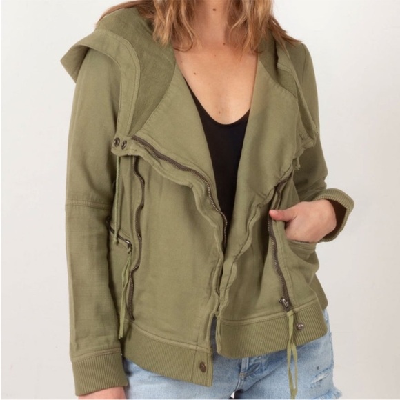 Free People Jackets & Blazers - Free People We The Free Carmen Moto Jacket